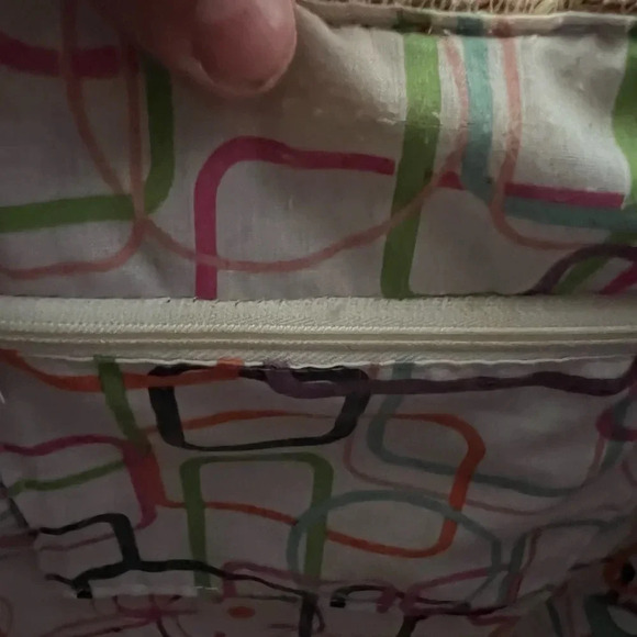 Straw shoulder handbag with starfish accent - Picture 13 of 15